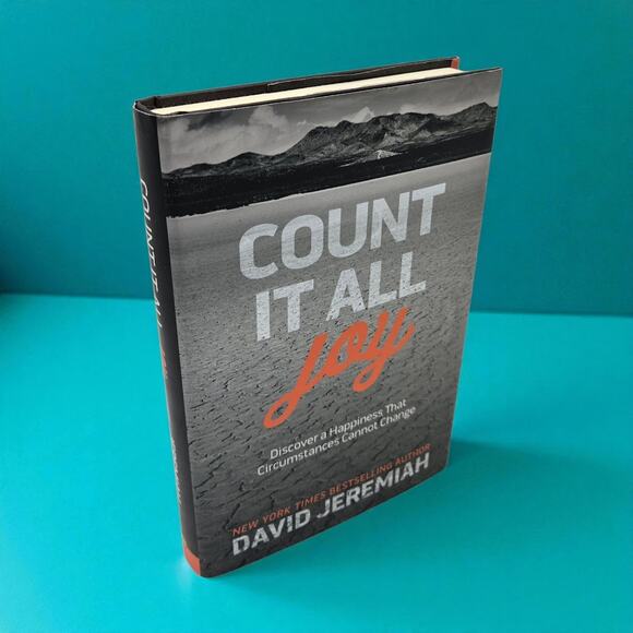 David Jeremiah Count It All Joy Discover Happiness Circumstances Cannot Change - Picture 1 of 8